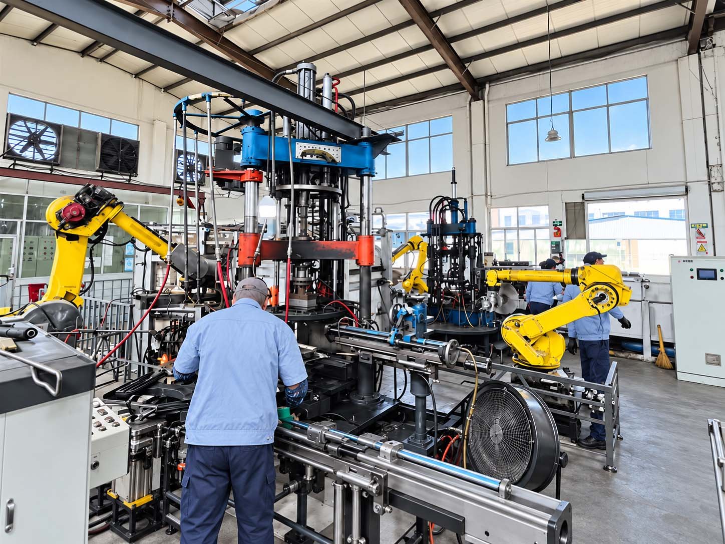 China Lampoptics pressed glass manufacturing facility
