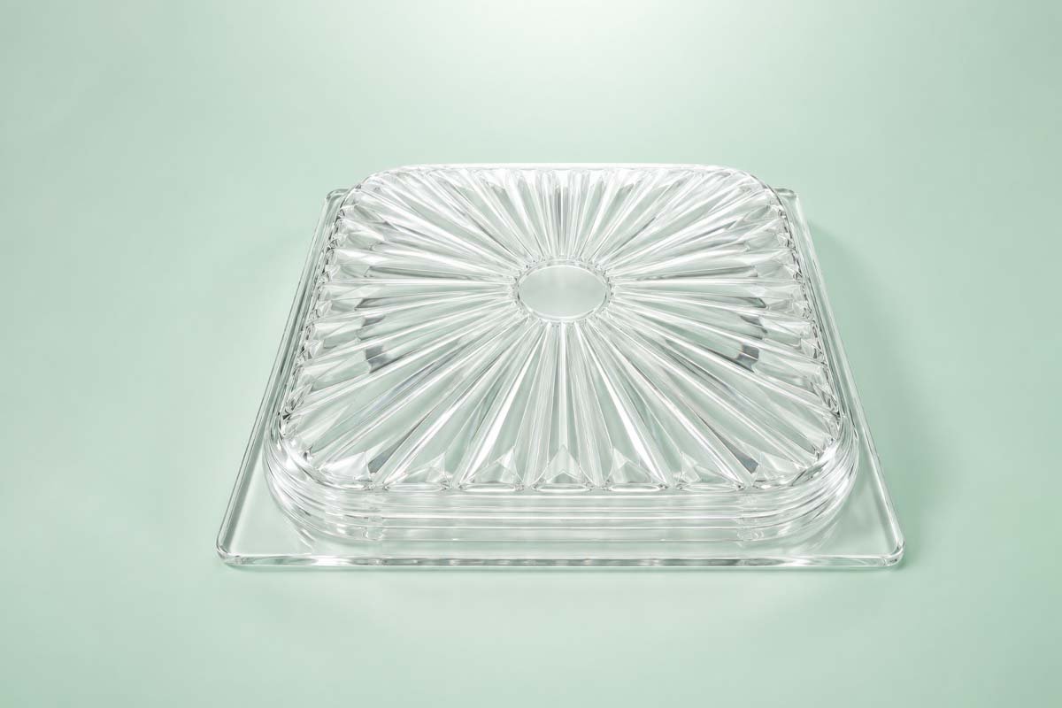 Pressed Glass Lamp Shades