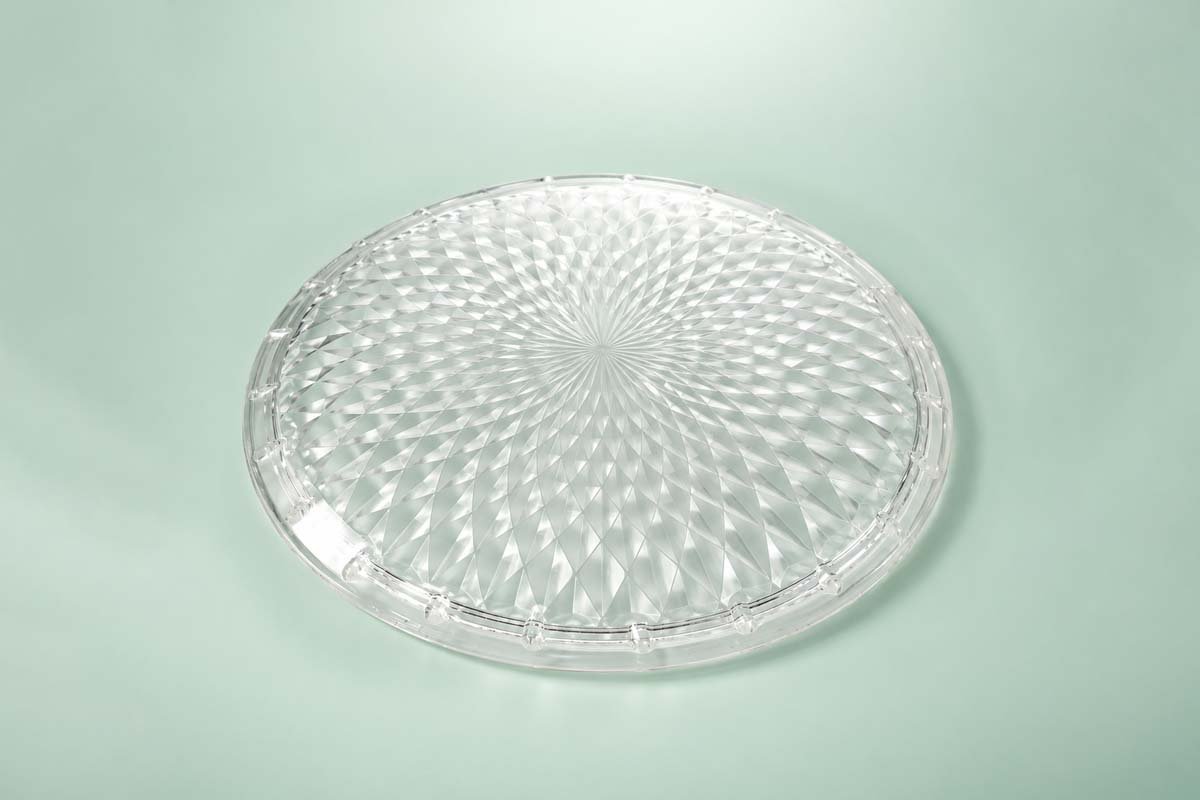 Pressed Glass Lamp Shades