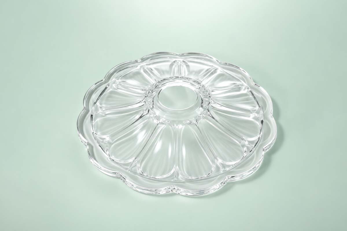 Pressed Glass Lamp Shades