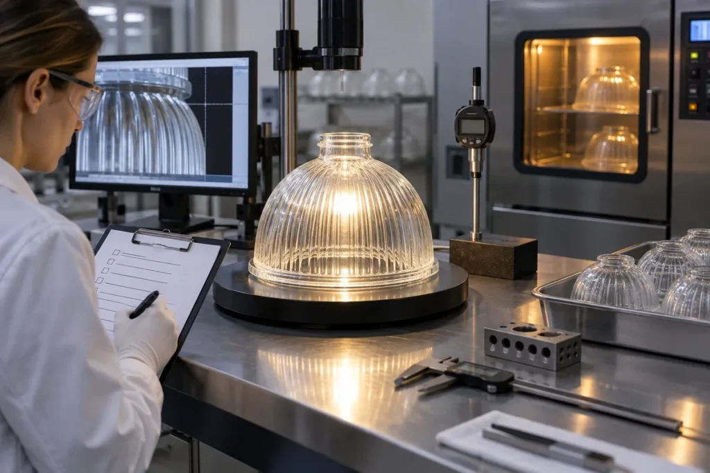 How to Build a Glass Lighting Cover Test Plan