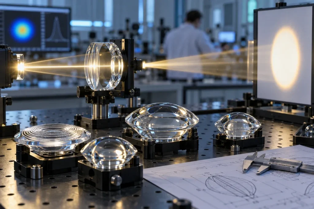 How Molded Glass Lenses Control LED Light Distribution