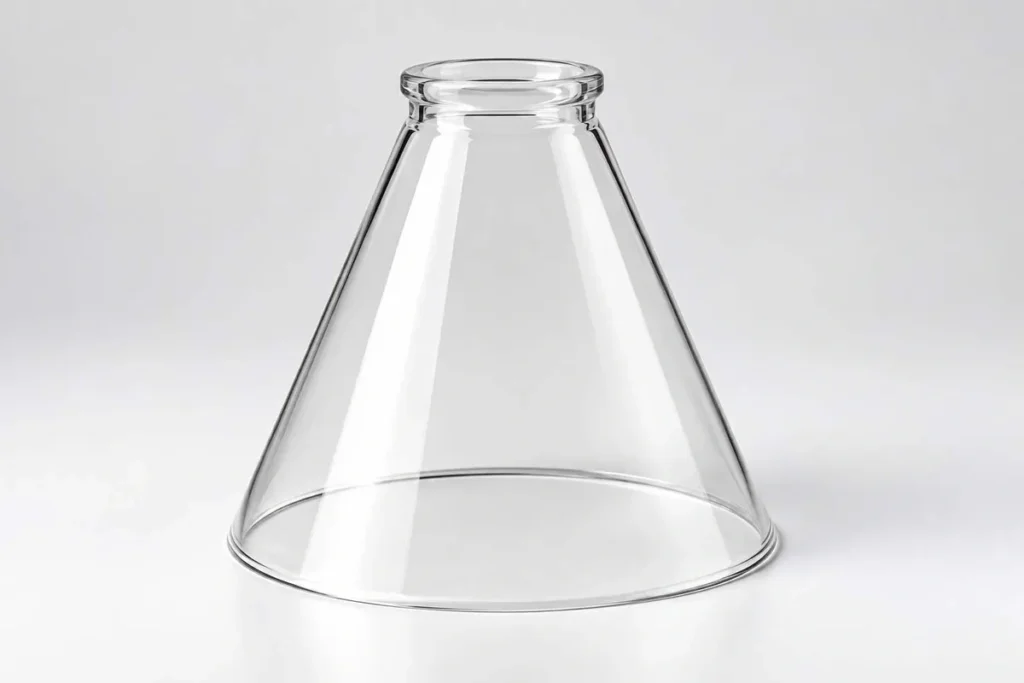 Conical Glass Lamp Shades