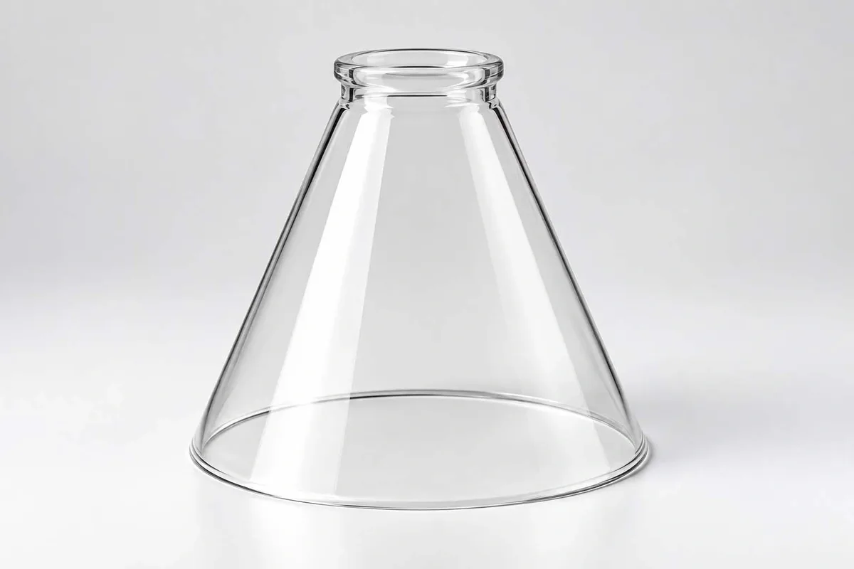 Conical Glass Lamp Shades