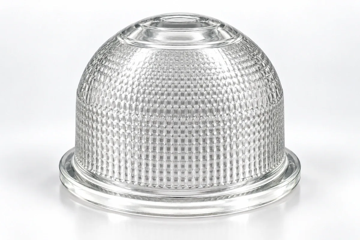 Prismatic Dome Cover for custom explosion-proof glass covers