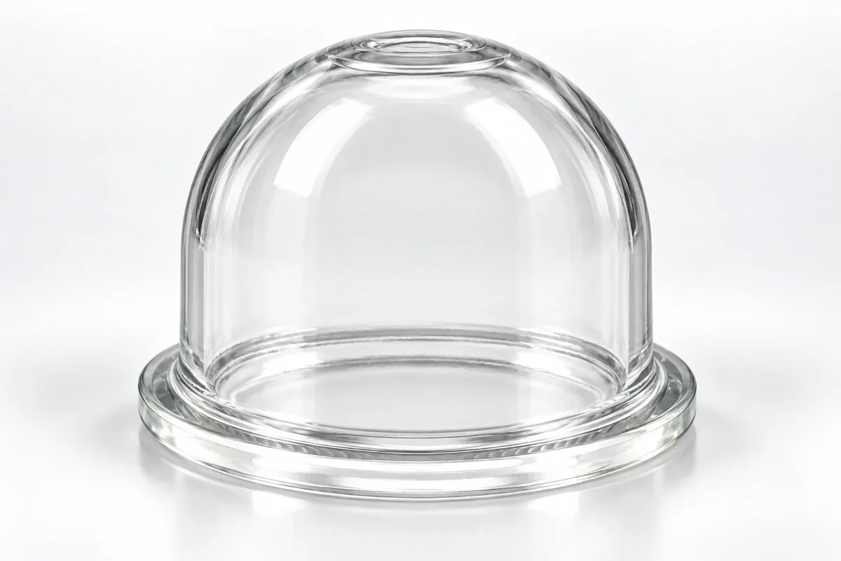 Smooth Dome Cover for custom explosion-proof glass covers