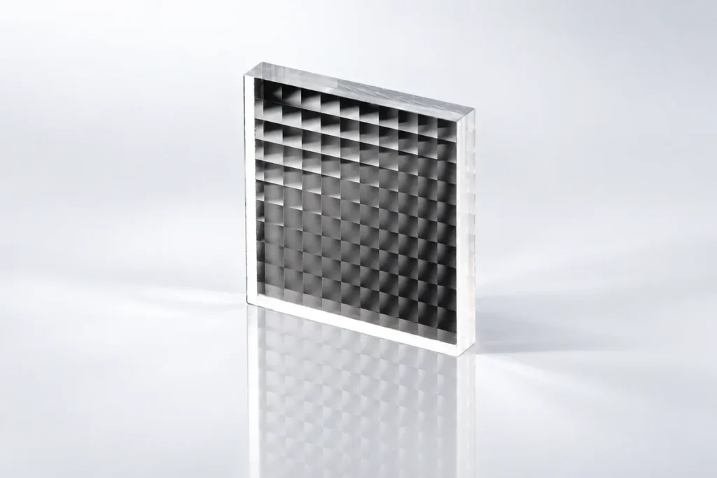 Fly-Eye Glass Lenses
