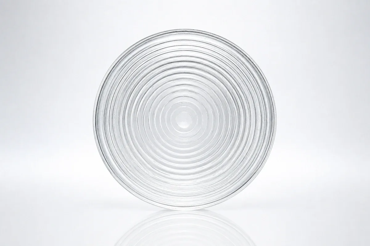 Concentric Ring Fresnel Lens for custom fresnel glass lenses