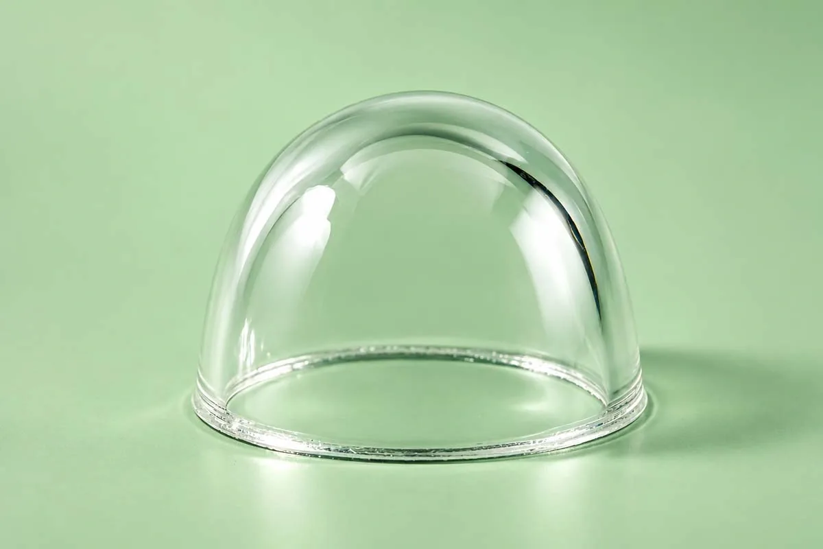 Tall Glass Dome for custom glass dome lamp shades