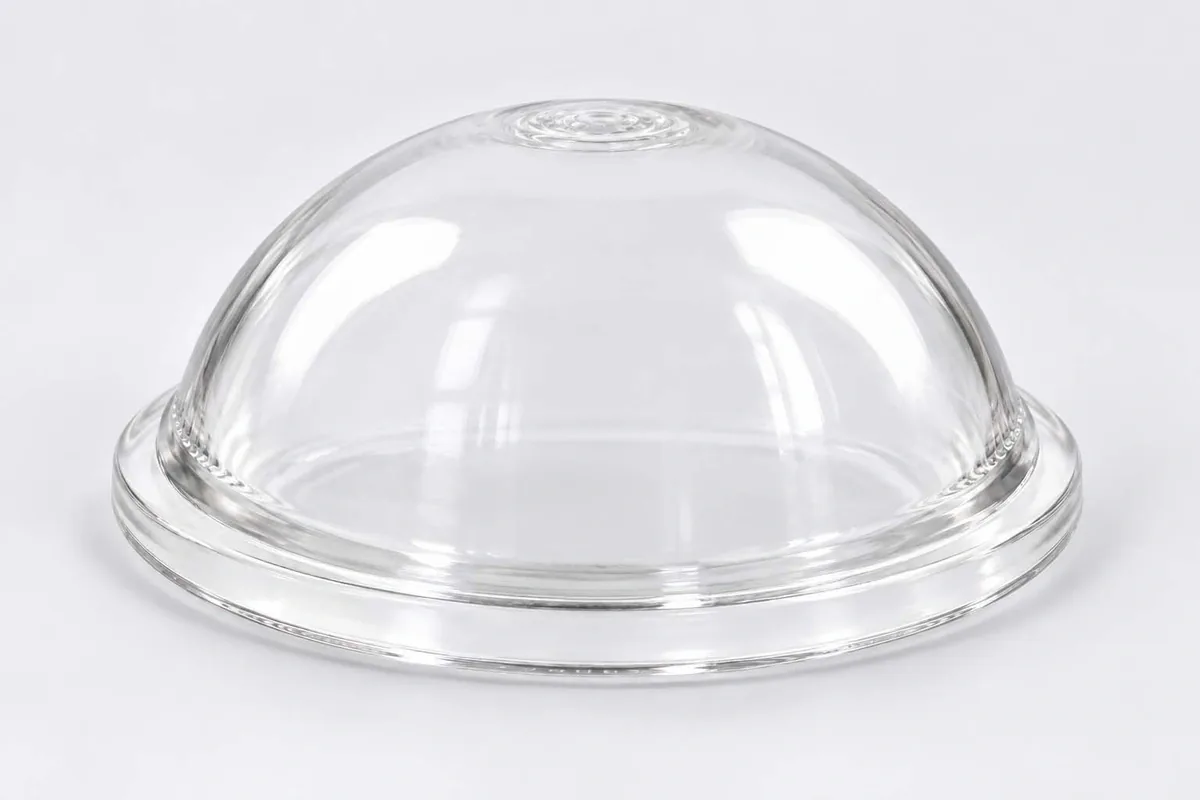 Smooth Dome Lamp Cover for custom industrial glass lamp covers