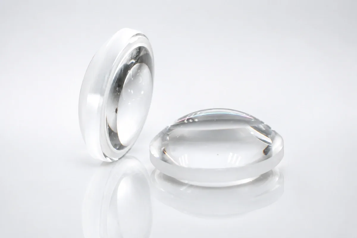 Molded Lens Pair for custom molded glass lenses