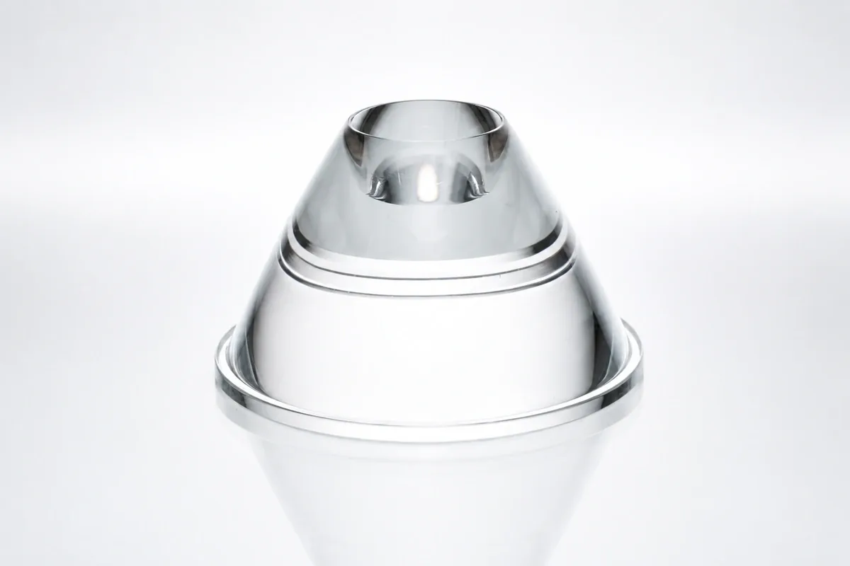Conical TIR Glass Lens for custom tir glass lenses