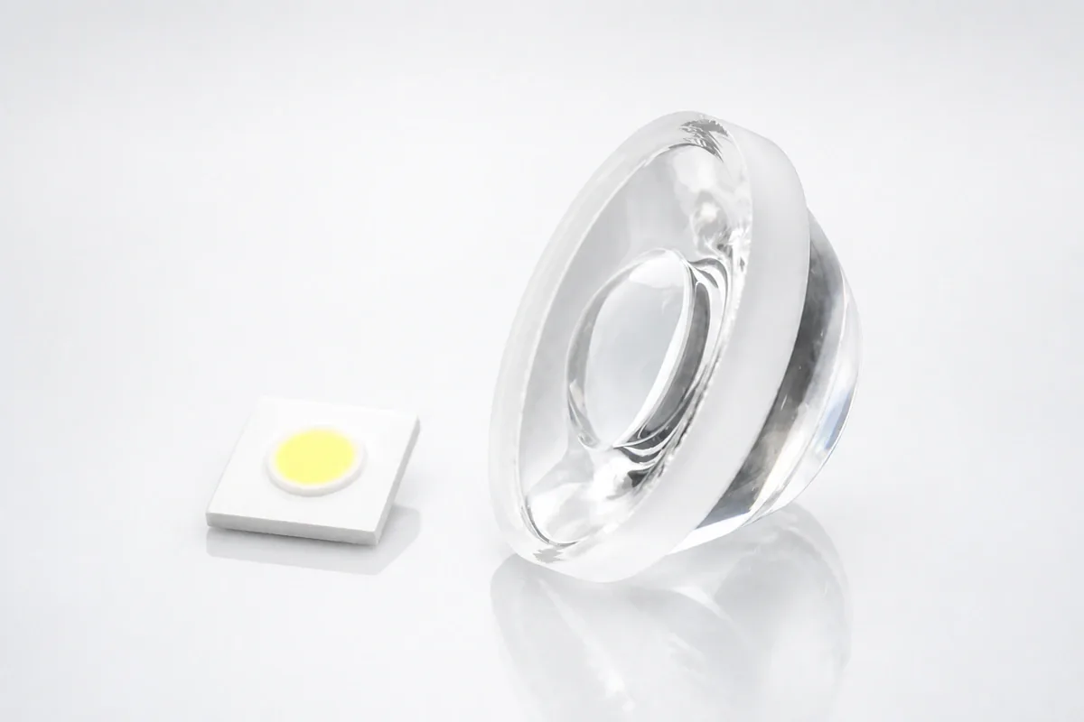 LED TIR Lens System for custom tir glass lenses