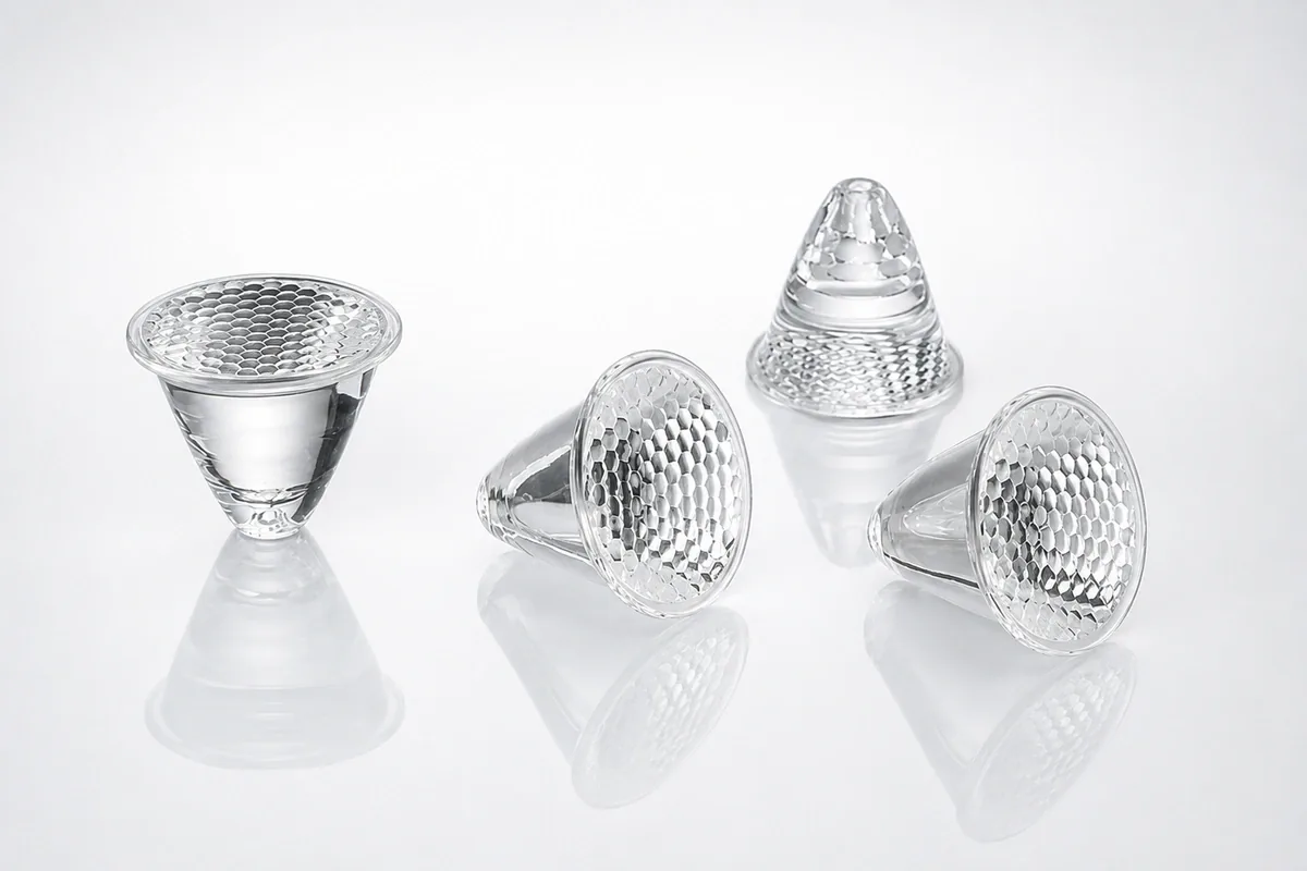 TIR Reflector Lens Set for custom tir glass lenses