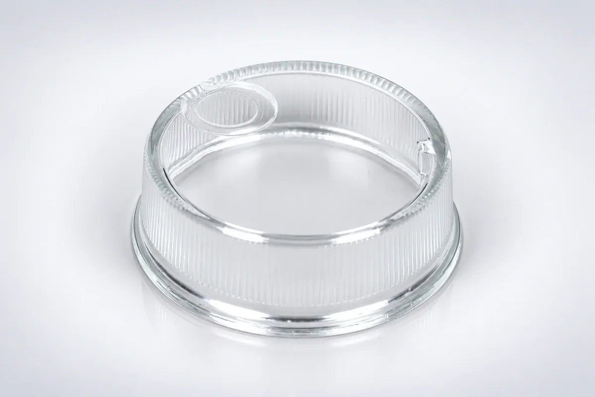 Ribbed Meter Glass Cover for custom water meter glass